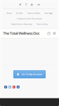 Mobile Screenshot of dev.thetotalwellnessdoc.com